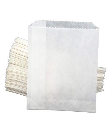Lineco Glassine Envelopes 4.25''x5.25'' Protect Photos Prints Negatives. Air Water Dust Grease Resistant Store Stamps Coins Scrapbooking Storage (Pack of 100) 4.2''x5.2" White