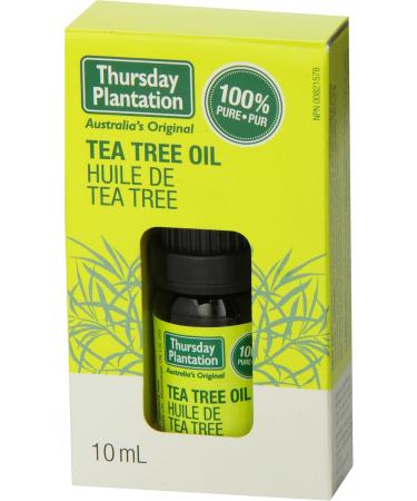 Thursday Plantation 100% Pure Tea Tree Oil - Ideal for Minor Cuts Abrasions Insect Bites Stings and Skin Irritations - Essential Oil - Versatile Oil for Home Use and Personal Care - 10ml size - Buy Online on SooperMarket.com