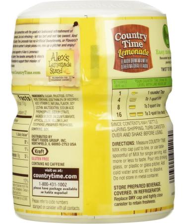 Country Time Lemonade Mix 19 oz - Buy Online on SooperMarket.com