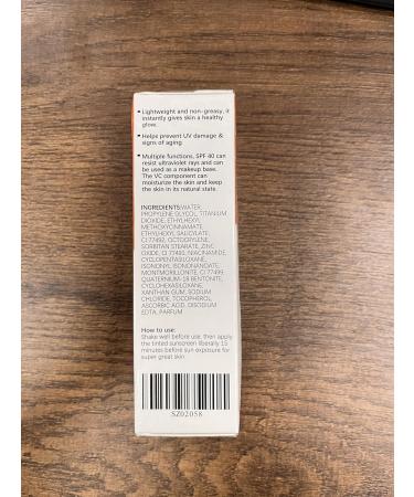 Restore Tint-ed-Face Sunscreen SPF 40 | Hydrating Vitamin C Facial Sunscreen | Lightweight Moisturizing & Travel Size | Long Lasting Protection for Face & Body - 1.4 Fl Oz - Buy Online on SooperMarket.com