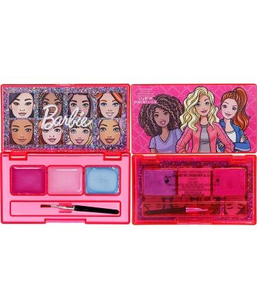 Barbie Townley Girl Makeup Backpack Set - Lip Gloss, Nail Polish, Hair Bow & More for Kids Ages 3+ | Perfect for Parties, Sleepovers & Makeovers - Buy Online on SooperMarket.com