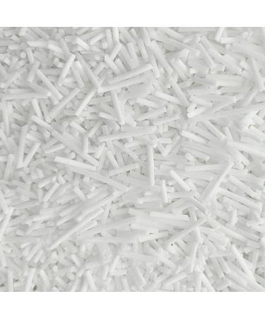 Sodium Cocoyl Isethionate Noodles by Soapeauty for Skin & Hair Care - SCI Natural Surfactant Used for Making Bubble Baths Bath Bombs Shampoo Bars (16 oz) 16 Ounce (Pack of 1)