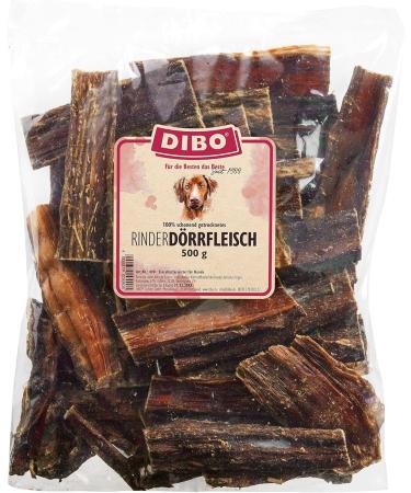 Dibo D rrfleisch 500g - Natural Dog Chew Snack | Quality Chemical-Free Treats for Dogs | Healthy Dog Food - Buy Online on SooperMarket.com