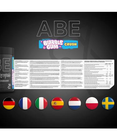 Applied Nutrition ABE Pre Workout Powder - Bubblegum Crush Flavor | 30 Servings - Buy Online on SooperMarket.com