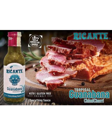 Ricante Tropical Guanabana ChimiChurri Everything Sauce 12oz - Keto, Gluten Friendly, Whole 30 Approved - Buy Online on SooperMarket.com