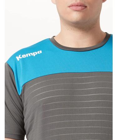 Buy Kempa Mens Emotion 2.0 Jersey XL - Anthracite/Kempa Blue | International Shipping Available - Buy Online on SooperMarket.com