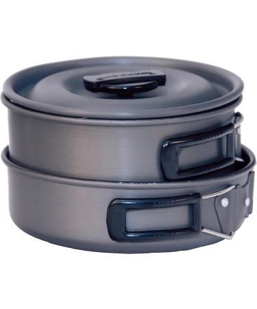 Texsport Black Ice The Scouter 5-Piece Hard Anodized Camping Cookware Set - Buy Online on SooperMarket.com