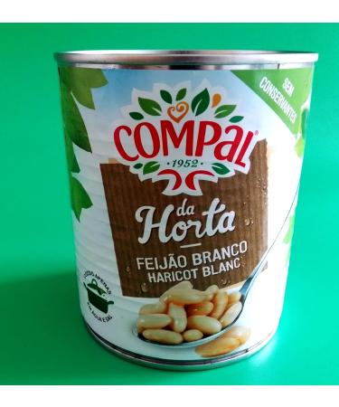 White Beans / Feij o Branco - Compal 845g - Buy Online on SooperMarket.com