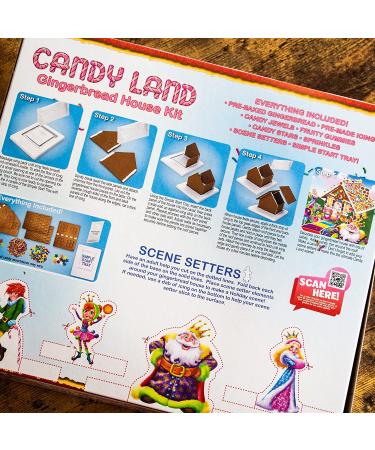 Candy Land Holiday House Gingerbread Cookie Kit - 29 Oz - Buy Online on SooperMarket.com