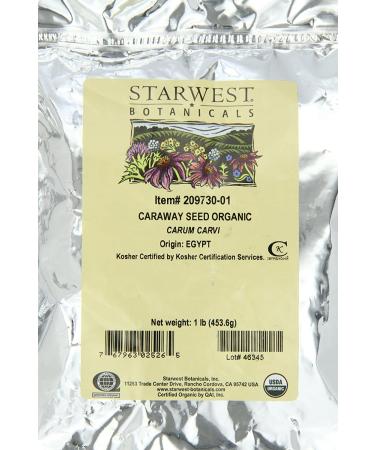 Organic Caraway Seed 1lb Bags - Pack of 3 | Starwest Botanicals - Buy Online on SooperMarket.com