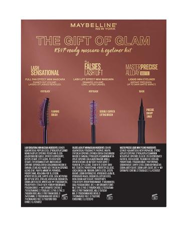 Maybelline Gift of Glam Mini Mascara and Eyeliner Set - 1 Count - Buy Online on SooperMarket.com