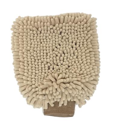 Clean Paws - Chenille Microfiber Dog Towel Mit - 9.5X7 Inches/Attractive, Durable, Super Absorbent, Washable. by Ethical Pets