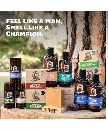 Dr. Squatch Fireside Bourbon Men's Cologne - Cedarwood, Clove & Patchouli Fragrance - Natural & Sustainable - Buy Online on SooperMarket.com
