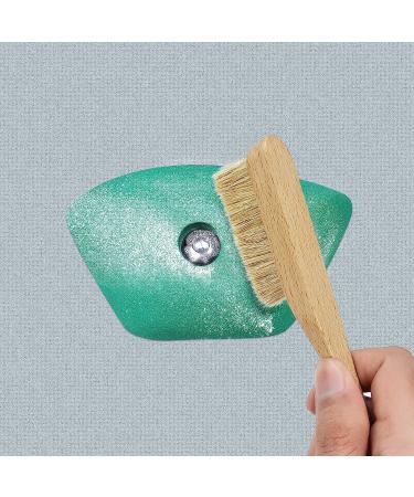Premium Rock Climbing Brush with Thick Boar's Hair Bristles - Durable Bouldering Brush with Strong Handle | Ideal Rock Climbing Gift - Buy Online on SooperMarket.com