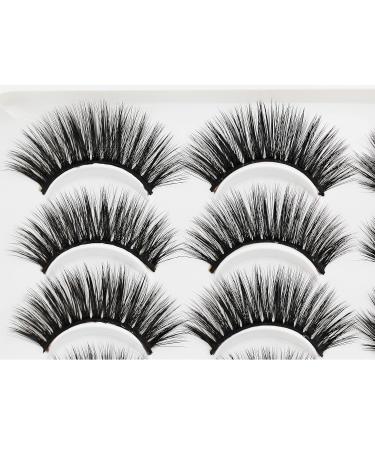 20 Pairs 3D Mink Eyelashes - Fluffy & Dramatic 17-18mm False Lashes for Wholesale Makeup - Buy Online on SooperMarket.com