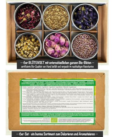 Buy Organic Small Farm Garden Gift Set | 6 Assorted Flowers | Perfect Eco-Friendly Gift - Buy Online on SooperMarket.com