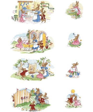 Royal Doulton Bunnykins Nursery Set - Baby Plate & Feeding Spoon | Fine Bone China | Multi | 2-Piece Set - Buy Online on SooperMarket.com