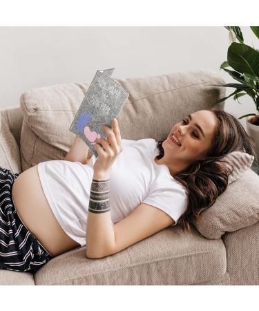 Cozy Raccoon Mutterpass Cover - Felt 50% Mom & Dad | Made in Germany | Personal Gift for Pregnant Moms | Indoor Pockets for Insurance & Ultrasound Images - Buy Online on SooperMarket.com