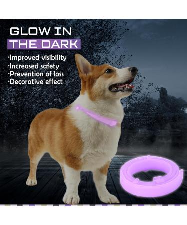 Dog Repellent Treatment Dog Repellent Collars Adjustable Small-Medium-Large Dog Repellent Collar Natural Repellent Collar for Dogs Waterproof Reflective Dog Repellent (Single Pack Purple) Single Pack Dog Purple - Buy Online on SooperMarket.com