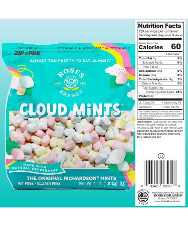 Roses Brands Soft Mints Peppermint Candy 4 lbs - Buy Online on SooperMarket.com