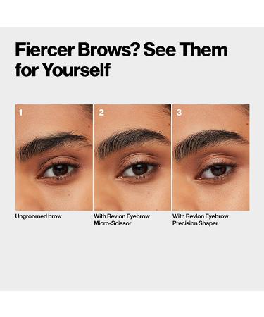 Brow Micro-Scissor - Precision Eyebrow Shaping Tool with Stainless Steel Blades - Buy Online on SooperMarket.com