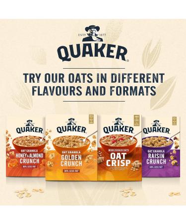 Quaker Golden Crunch Flavour Oat Granola 500 g (Pack of 5) - Buy Online on SooperMarket.com