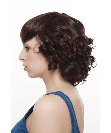 WIG ME UP SA031-2T33 Curly Short Hair Wig - Brown Mix | Best Quality International Shipping - Buy Online on SooperMarket.com