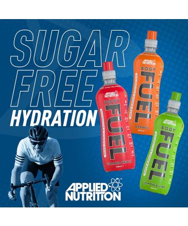 Applied Nutrition BodyFuel Electrolyte Water with BCAAs and Vitamins - Lemon & Lime Flavor (12 x 500ml) - Buy Online on SooperMarket.com