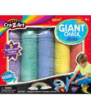 Cra-Z-Art Giant Chalk Sticks, 5 Count