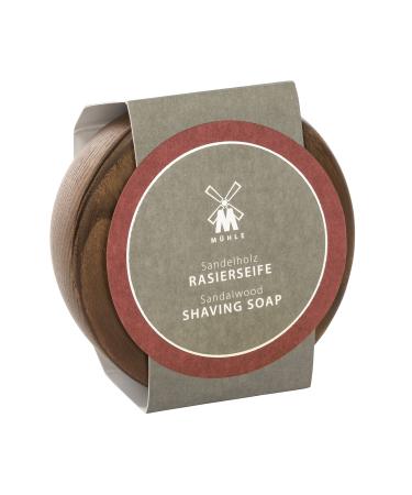 M HLE Wooden Bowl Including Shaving Soap 65g (Sandalwood)
