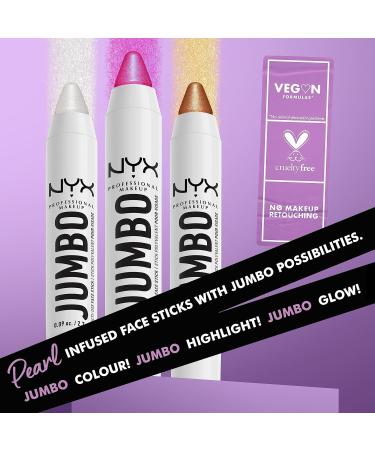 NYX Professional Makeup Highlighter Stick Vanilla Ice Cream 02 - Vegan & Cruelty-Free 2.7g - Buy Online on SooperMarket.com