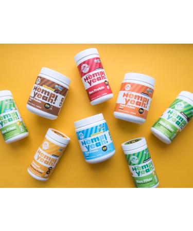 Manitoba Harvest Hemp Organic Max Protein Powder Unsweetened 454g with 20g protein and 4.5g Omegas 3/6 per Serving & Hemp Hearts 454g - Buy Online on SooperMarket.com