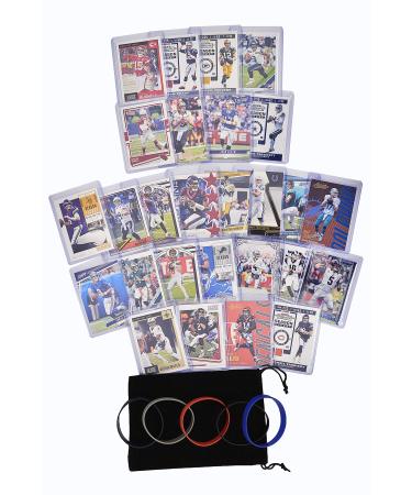 Football Cards: Fantasy QBs (27) Mahomes Brady Rodgers Wilson Allen Murray Jackson Prescott Brees Ryan Bridgewater Watson Carr Goff Rivers Wentz Manning Cousins Jones Stafford Mayfield Dalton Card