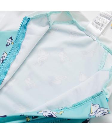 BONVERANO Baby Boy UV Protection Swimsuit | Long-Sleeved One Piece | Green | 12 Months - Buy Online on SooperMarket.com