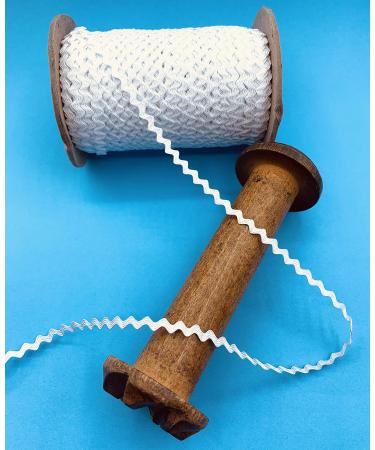 Trimplace 1/4 Baby RIC Rac - 24 Yards (White)