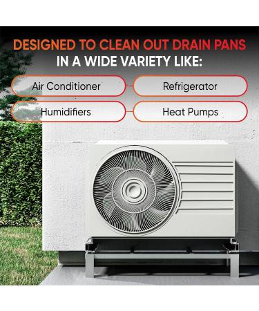 Buy Mad Tabs 35pcs AC Drain Line Cleaner - Odor Control & Water Damage Prevention Tablets - USA Made UV Glow Treatment for Air Conditioners & Humidifiers - Buy Online on SooperMarket.com