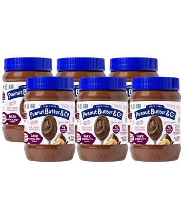 Peanut Butter & Co. Peanut Butter Blended With Rich Dark Chocolate Dark Chocolate Dreams 16 oz (454 g)