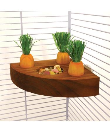 Rosewood 19260 Carrot Toy 'n' Treat Holder for Small Animals - Transparent Single - Buy Online on SooperMarket.com