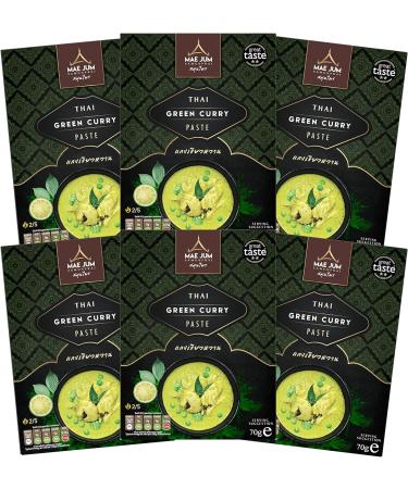 Authentic Thai Green Curry Paste - 70g by Mae Jum - Buy Online on SooperMarket.com
