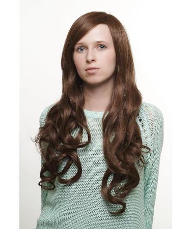 WIG ME UP SA038-3017 | Very Long Wavy Brown Brunette Ladies Wig - Shop Internationally | Best Quality & Style - Buy Online on SooperMarket.com