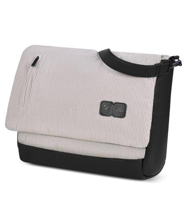 ABC Design diaper bag Urban - crossbody bag with baby accessories - Messenger BAG - Large main compartment - wide shoulder strap - polyester biscuit