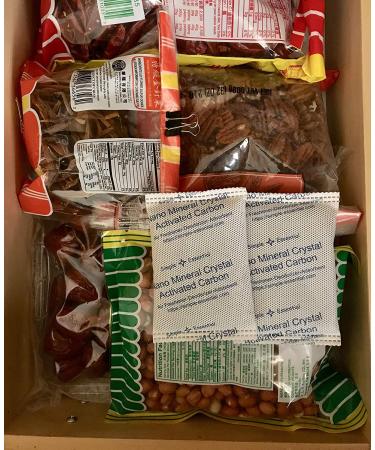 Reusable Moisture & Odor Absorber Bags - 12x50g for Refrigerator Drawers & Shoes - Buy Online on SooperMarket.com