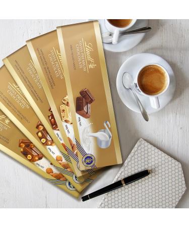 Lindt - Gold Bar Hazelnut & Raisin - 300g (Pack of 1) - Buy Online on SooperMarket.com