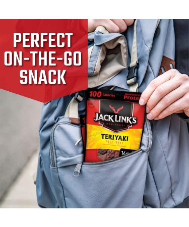 Jack Link's Beef Jerky Variety Pack - Original  Teriyaki & Peppered - 15 Bags  High Protein  96% Fat Free - Buy Online on SooperMarket.com