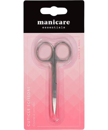 Manicare Cuticle Scissors - Precision Curved Blades, Surgical Grade Stainless Steel for Home and Professional Cuticle Trimming in Manicure and Pedicure - Buy Online on SooperMarket.com
