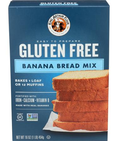 King Arthur Mix Bread GF Banana, Gluten Free, 16 Ounce