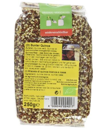 Buy Rapunzel Organic Colorful Quinoa 250g - Premium Superfood for Healthy Living | International Shipping - Buy Online on SooperMarket.com