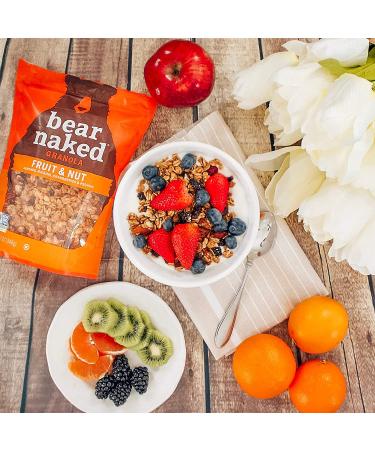 Bear Naked Granola Fruit and Nut 12oz (Pack of 3) - Vegetarian Breakfast Cereal & Whole Grain Snack - Buy Online on SooperMarket.com