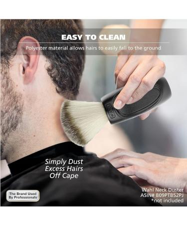 Wahl Clipper Reusable Barbers Cape for Hair Cutting & Trimming - Adjustable Neck for Kids & Adults - Model 3417 - Buy Online on SooperMarket.com