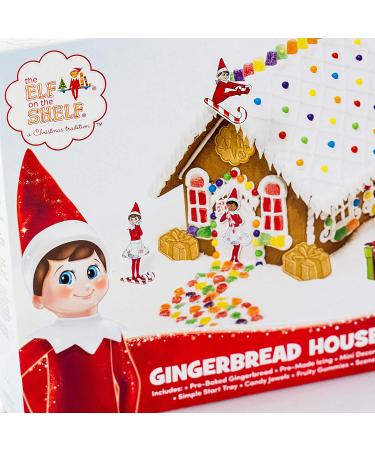 Elf on the Shelf Gingerbread House Kit - Complete Holiday Set - Easy Build - 29oz - 1.81 Pound - Buy Online on SooperMarket.com